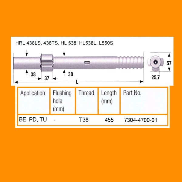 7304-7557-01 - Striker Bar  HL500